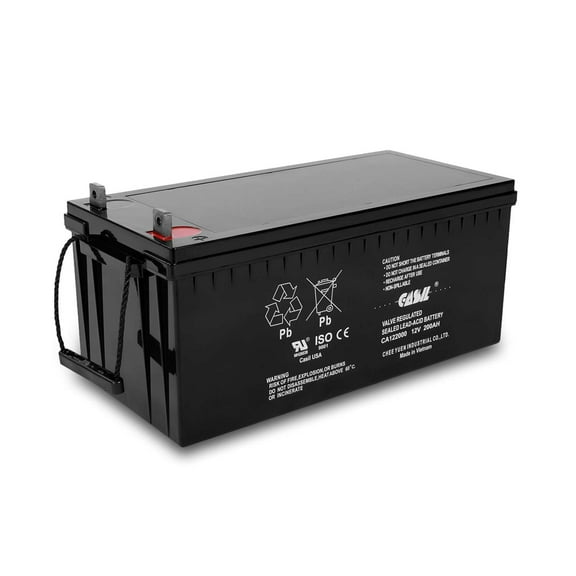 Casil 12V 200Ah 4D SLA AGM Battery Replacement for Solar Systems