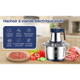 thumbnail image 1 of Electric Meat Grinder 5L Food Crusher Multifunction Vegetable Fruit Food Processor Chopper Kitchen Machine US Plug, 1 of 10
