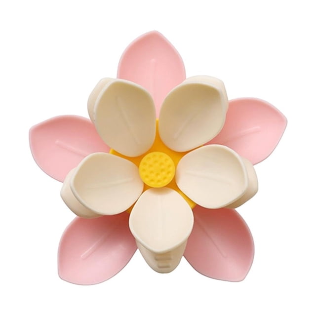Creative Petal-Shaped Fridge Magnets with Sealing Clips - Decorative & Functional for Food Storage