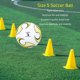 thumbnail image 5 of Balón De Fútbol Oficial Talla 5 PVC Para Entrenamiento De Competiciones, 5 of 7