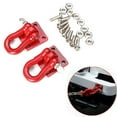 thumbnail image 6 of 1 Pair Metal Red RC Car Trailer Hook Shackles Buckle For WPL 1/16 B14 B24 C14 Military Truck Spare Part, 6 of 8
