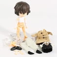 thumbnail image 3 of Bungo Stray Dog Osamu Dazai Q Doll Cartoon Character Action Character Collection Model Toys, 3 of 6