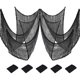 thumbnail image 1 of Clearance! Halloween Decorations! Halloween Black Spooky Scary Creepy Cloth Decor Creepy Cloth Halloween Decorations For Party Indoor Outdoor Buy 2 Get 3, 1 of 4