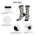 thumbnail image 5 of Mens Crew Socks Womens Army Digital Camouflage Workout Training Athletic Socks, 5 of 7