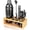 Black Cobbler, variant on 10-Piece Stainless Steel Cocktail Shaker Set, 18/8 Food-Grade Bartender Tools with Bamboo Stand, Rust-Proof & Dishwasher Safe, Ideal Gift for Men