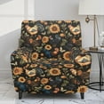 thumbnail image 2 of Whosucclay Rooster Chicken Sunflower Butterfly Print Recliner Slipcover Stretch Reclining Chair Covers Recliner Chair Covers with Storage Pocket Furniture Protector 4 Pieces Sofa Cover Prevent Stain, 2 of 8