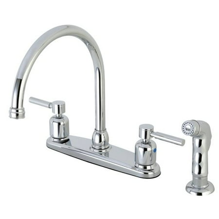Sprayer Adjustable Spread Polished Brass - Kingston Brass Concord FB791DLSP 8