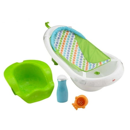 Fisher-Price 4-in-1 Sling Seat Convertible Baby Bath Tub, (Best Baby Bath Tub)