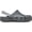 Charcoal, variant on Unisex-Adult Via Clog, Slip-on Shoes for Men and Women, Black, 5 Men/7 Women