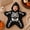 Grey, variant on Hooded Star Shape Zip Up Plush Jumpsuit for Baby Boys Girls Newborn Infant Halloween Animal Outfit Pumpkin Penguin Skeleton Romper for Infant Babies
