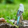 thumbnail image 1 of Resin Craft, Simulation Bird, Safe Durable Blue For Landscape Decoration Living Room Garden, 1 of 8