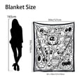 thumbnail image 3 of A DIY Coloring Mat With 25 Markers An Interesting Coloring Mat Set Creating Blankets For Adults Custom Art Activity Home Decoration (happy Doodling), 3 of 4