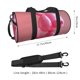 thumbnail image 2 of Balery Pink Balloon Puppy Art Bolsa de Gimnasio para Mujeres y Hombres, Bolsa de Viaje Impermeable, Bolsa de Fin de Semana con Compartimento para Zapatos y Bolsillo Húmedo, 2 of 6
