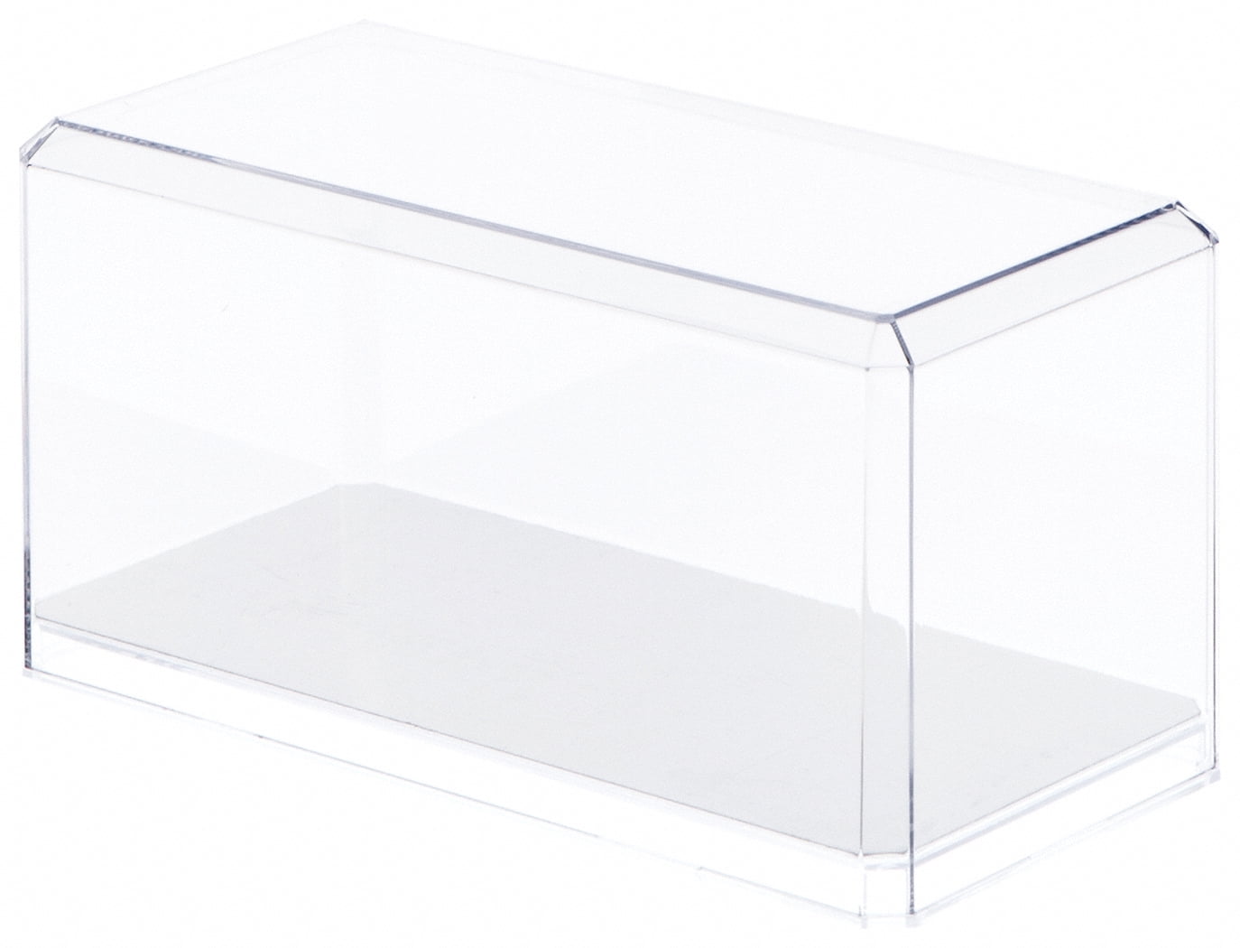 Pioneer Plastics Acrylic Case for 1:24 Scale Cars 9" x 4.375" x 4.125" 6 Pack 