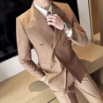 thumbnail image 4 of Conjunto de traje de 2 piezas de corte entallado para hombre, alta calidad, tendencias 2024, trajes y blazers completos para hombre, ropa de lujo para primavera y otoño, 4 of 5