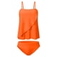 thumbnail image 4 of Traje de Baño de Dos Piezas de Mujer Traje de Baño Sólido Conjunto de Ropa de Playa, Bikini Sexy con Cuello en V para la Piscina Y la Playa, 4 of 9