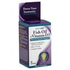 Natrol Fish Oil Plus Vitamin D3 Heart and Immune Support - 90 Softgels