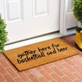 thumbnail image 2 of Calloway Mills Gather here for Basketball and beer doormat, 2 of 3
