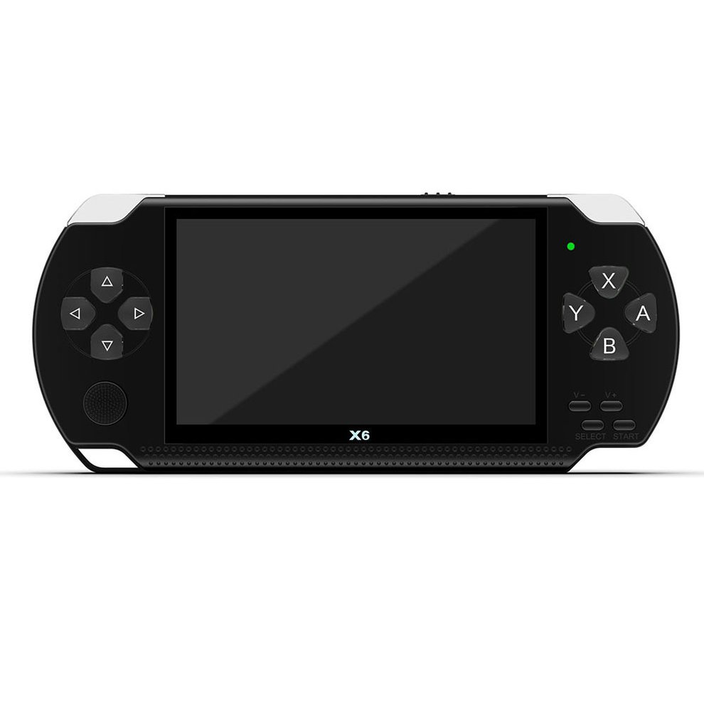 Brand New For X6 PSP Handheld Game Console Mp5 Mp4 Player Real 8gb Game