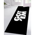 thumbnail image 3 of Area Rugs, Modern Rugs, Got Em Rug, Gift For Her Rugs, Black Rugs, White Rug, Front Door Rug, Kitchen Rug, Office Rug, Home Decor, Large Rug, 2.6'x5' - 80x150 cm, 3 of 7