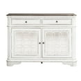 thumbnail image 3 of Liberty Furniture Industries Magnolia Manor Buffet, W56 x D18 x H40, White, 3 of 6