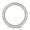 thumbnail image 2 of Titanium Grooved Edge 6mm Brushed and Polished Band, 2 of 9