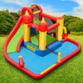 thumbnail image 3 of Costway Inflatable Water Slide Jumping Bounce House Bouncy Splash Park, 3 of 10