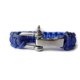 thumbnail image 2 of Pulsera de acero inoxidable para acampar al aire libre para hombre, cuerda de paracaídas Paracord W,4, 2 of 3