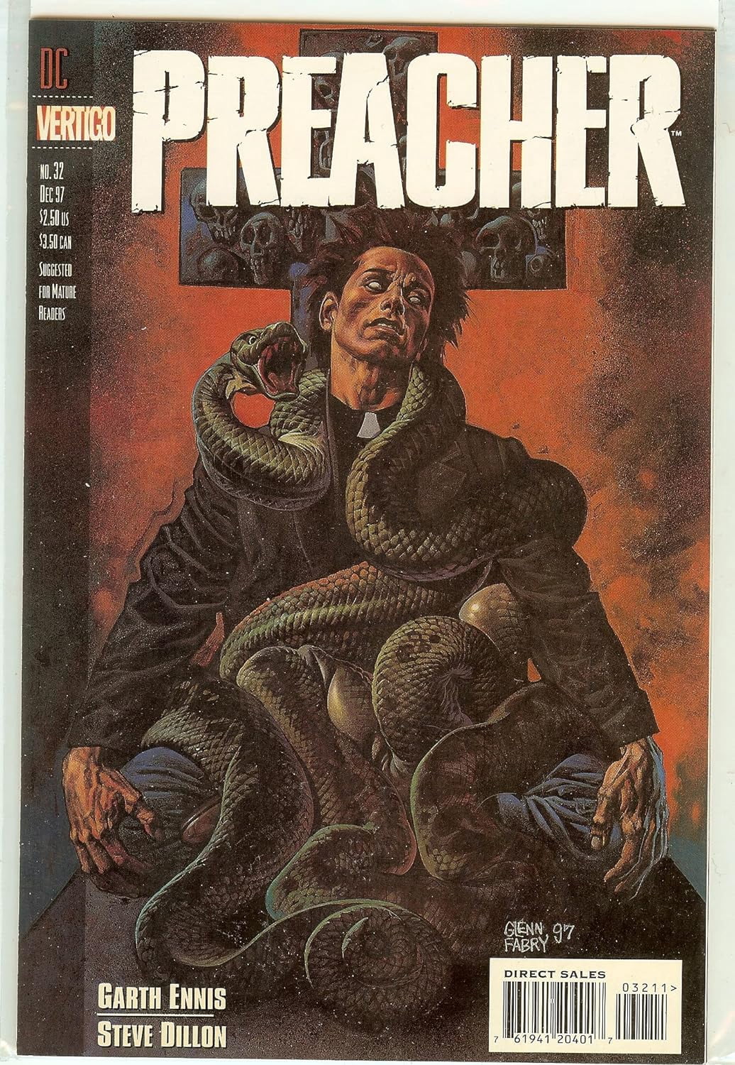 Preacher Garth Ennis NM #32