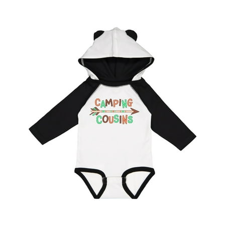 

Inktastic Camping Cousins- arrow Gift Baby Boy or Baby Girl Long Sleeve Bodysuit