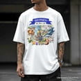 thumbnail image 5 of Artistic Georgia State Themes and Landmarks T-Shirt, Tee for History and Travel Lovers, 5 of 6