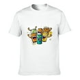 thumbnail image 2 of General Drink Beer Cartoon T-Shirt Man T Shirt White, 2 of 3