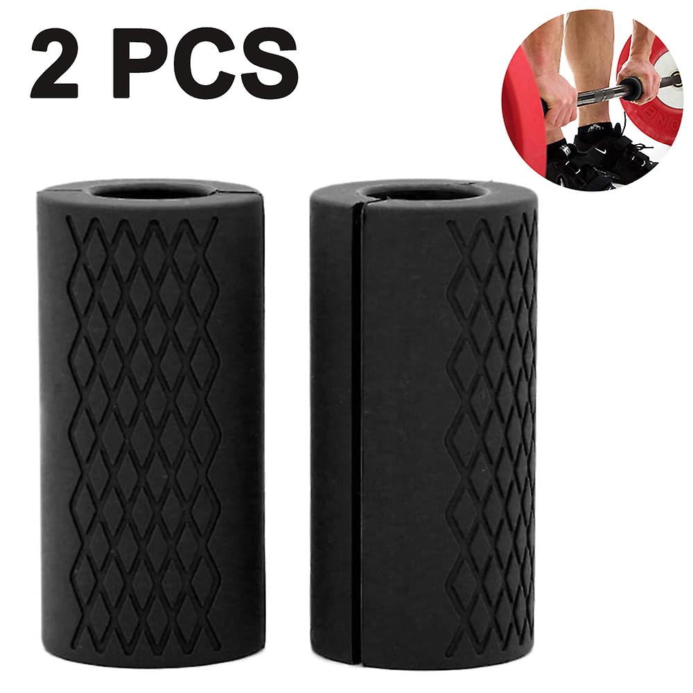 Barbell Gripsthick Bar Grips For Weightlifting Dumbbell Handles Stress