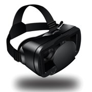 High Performance VR Headset with Adjustable Features and Game Controller
