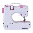 thumbnail image 1 of yingyy Mini 12 Stitches Sewing Machine Multifunction Electric Replaceable Multifunction Electric Sewing Machine Presser Foot DIY Crafting Mending Knitting Machine, 1 of 9