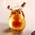 thumbnail image 3 of HomeLife Anti-leak Oil Pot Glass Condiment Cruet Bottles Double Pourer Spout Stoppers for Cooking, 3 of 9