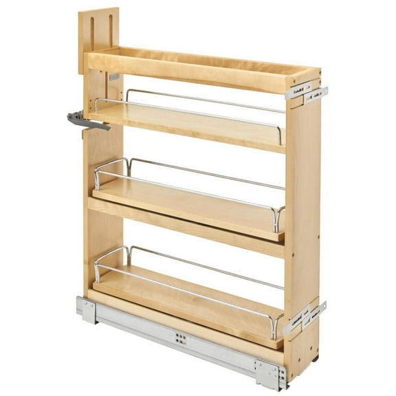 Rev-A-Shelf 448Sw-Bcsc-8C Wood Classics 8-3/4"W X 25-3/4"H Soft Close Base Cabinet Swivel