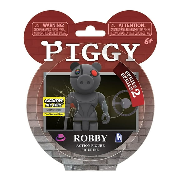 PIGGY - Figura de Acción de Robby (Juguete para Construir 3.5, Serie 2) [Incluye DLC]
