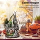 thumbnail image 1 of Estatua del dragón de Halloween Tema del festival Escultura del dragón sagrado Decoración creativa para el hogar, 1 of 6