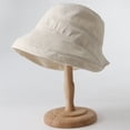 thumbnail image 3 of Womens And Mens Bucket Hat Simple Sunshade Holiday Summer Beach Fishermen's Hat Boonie Hats For Women, 3 of 3
