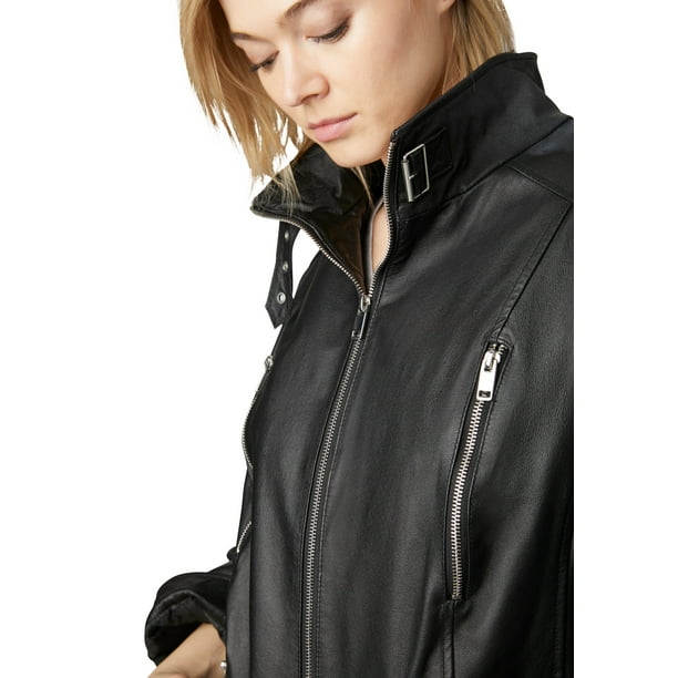 black leather jacket mens
