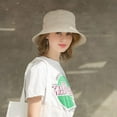 thumbnail image 5 of Yirtree Womens Cotton Wide Brim Sun Hats UPF50+ UV Packable Beach Hat Summer Bucket Cap for Travel, 5 of 8