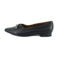 thumbnail image 2 of Naturalizer Joiner Women's Flats Black Leather Size 7 W, 2 of 8