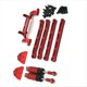 thumbnail image 4 of Para 1/12 MN82 LC79 MN78 Piezas de Coche de Control Remoto Varilla de Tracción Kit de Choque Hidráulico Accesorios de Coche RC Rojo, 4 of 5