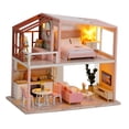 thumbnail image 2 of 1/24 casa de muñecas DIY en miniatura Mini accesorios para casa de muñecas de modelo de madera UK Estilo1 perfke casas de muñecas diy miniatura, 2 of 9