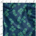 thumbnail image 2 of Soimoi Poly Canvas Blue Fabric By the Yard - 56 Inch Wide - Florals Print Fabric - Elegant and Timeless Patterns for Fashion and Home Decor Printed Fabric, 2 of 6