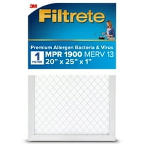 Filtrete 20x25x1 Air Filter, MPR 1900 MERV 13, Ultimate Allergen Reduction, 1 Filter