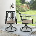 thumbnail image 2 of Sophia & William Outdoor Patio Swivel Dining Chair - Textilene - Set of 2, 2 of 6