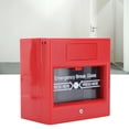 thumbnail image 4 of Emergency Exit Door Switch, Glass Break Alarm Button Fireproof Convenient Use Reliable Red  For Escape Door Security System, 4 of 8