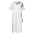 thumbnail image 3 of Excel Spreadsheet vestido de bolsillo suelto para mujer ropa de graduación vestido de noche, 3 of 6
